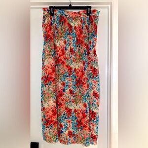 H&M Floral Maxi Skirt
